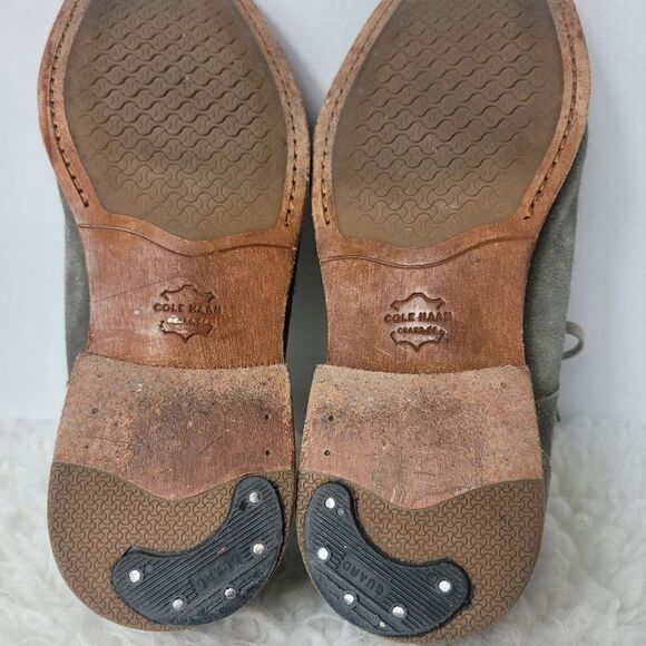 Cole Haan Feathercraft Grand Blucher Mens Shoes Size 11.5  OxfordGray Suede